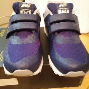 New pair 574 New balance purple&gray size2